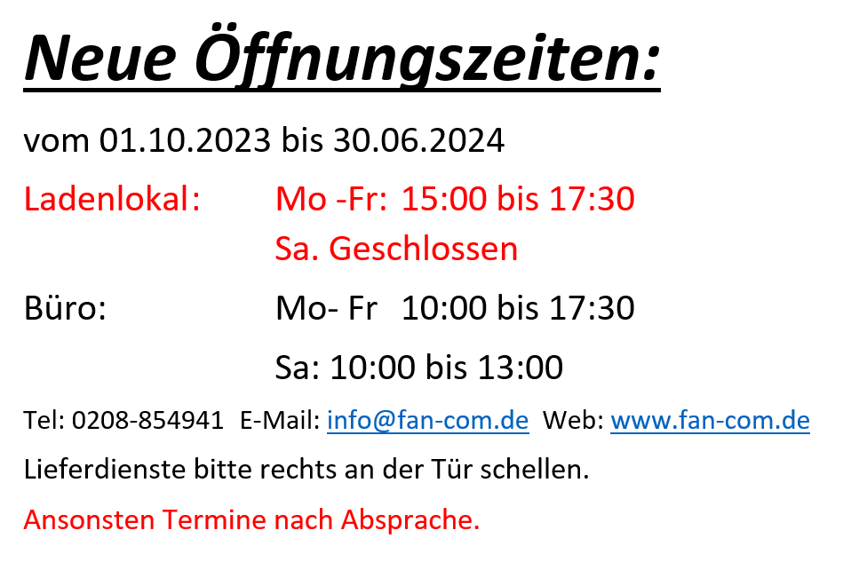 fancomoeffwasser